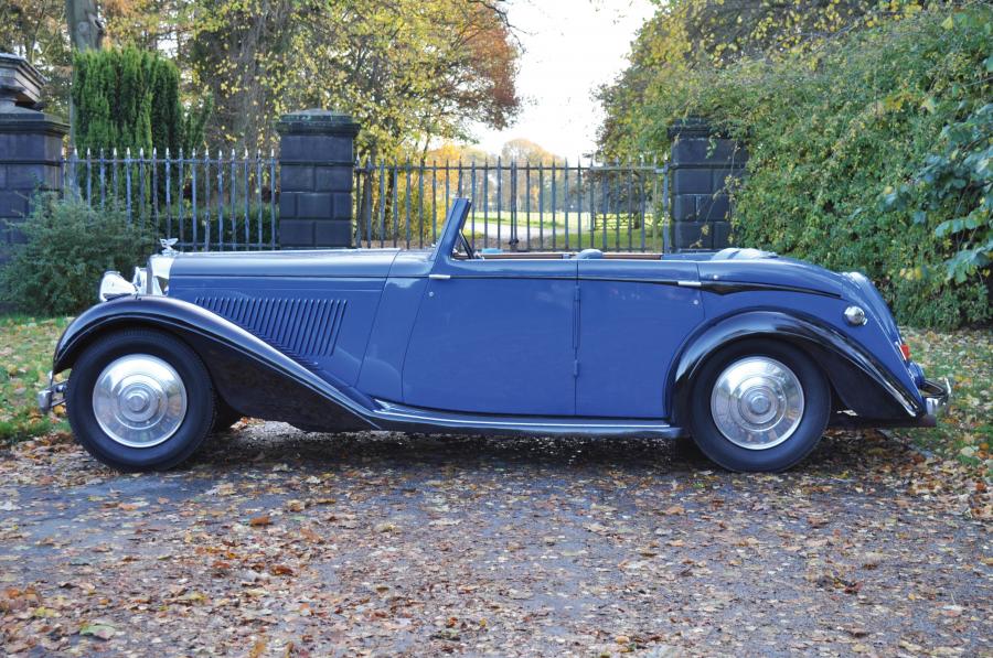 Bentley 4&frac14;-Litre Disappearing Hood by Hooper 1938 года  (фото 3 из 7)